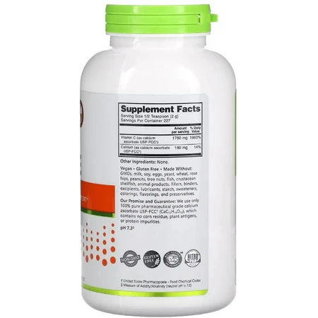 Аскорбат кальция, Immunity, Calcium Ascorbate, NutriBiotic, 454 г: цены и характеристики