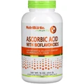 Аскорбиновая кислота с биофлавоноидами в порошке, Ascorbic Acid with Bioflavonoids, NutriBiotic, 454 г