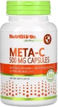 Буферизований вітамін С з метаболітами, 500 мг, Meta-C, Immunity, NutriBiotic, 100 капсул