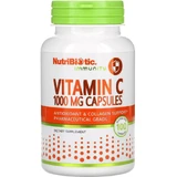 Витамин C, 1000 мг, Vitamin C, NutriBiotic, 100 капсул