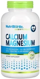 Кальций и Магний, Calcium Magnesium, NutriBiotic, 250 капсул