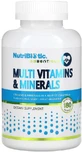 Мультивитамины и минералы, Essentials, Multi Vitamins &amp; Minerals, NutriBiotic, 180 капсул