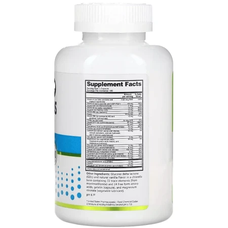 Мультивитамины и минералы, Essentials, Multi Vitamins & Minerals, NutriBiotic, 180 капсул: цены и характеристики