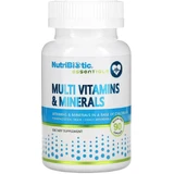 Мультивитамины и минералы, Essentials, Multi Vitamins & Minerals, NutriBiotic, 90 капсул
