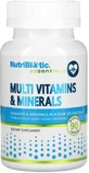 Мультивитамины и минералы, Essentials, Multi Vitamins &amp; Minerals, NutriBiotic, 90 капсул