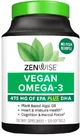 Омега-3 для веганів, Vegan Omega-3, Zenwise, 120 гелевих капсул