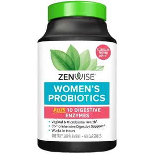 Пробіотики для жінок, 1 млрд КУО, Women's Probiotics, Zenwise, 60 капсул