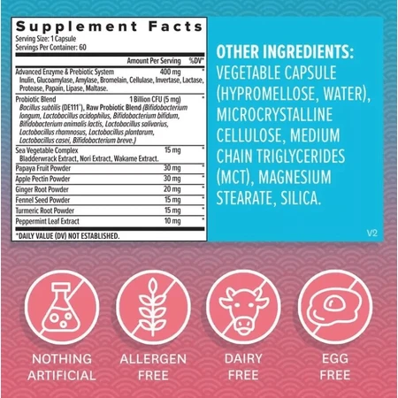 Пробіотики для жінок, 1 млрд КУО, Women's Probiotics, Zenwise, 60 капсул: ціни та характеристики