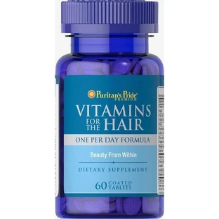 Витамины для волос Puritan's Pride Vitamins for the Hair, 60 таблеток