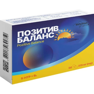 Позитив Баланс капсулы желатиновые твердые Solution Pharm №30