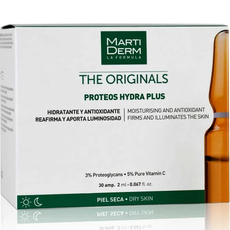 Ампули для обличчя MartiDerm Proteos Hydra Plus по 2 мл №30: ціни та характеристики