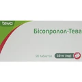 Бисопролол-Тева таблетки по 10 мг №90