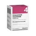 Триазофам раствор д/ин. 25 мг/мл по 4 мл №10 в амп.