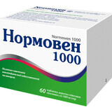 Нормовен 1000 таблетки, в/плів. обол. по 1000 мг №60