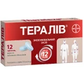 Тералив 220 мг таблетки, покрытые пленочной оболочкой, блистер, №12