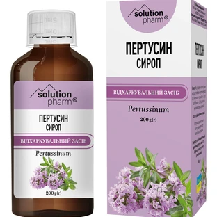 Пертусин сироп флакон 200 г Solution Pharm