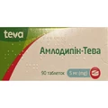 Амлодипін-Тева таблетки по 5 мг №90