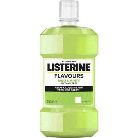 Ополіскувач для порожнини рота Listerine Mild & Minty 250 мл: ціни та характеристики