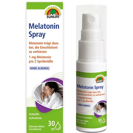 Витамины Sunlife Melatonin Spray Мелатонин спрей флакон 30 мл: цены и характеристики