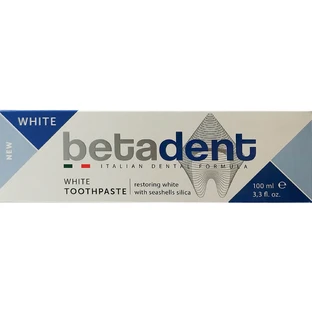Зубная паста Betadent White 100 мл