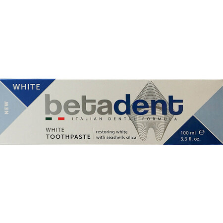 Зубна паста Betadent White 100 мл 