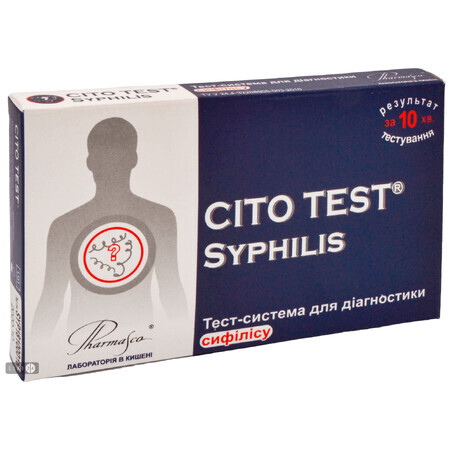 Cito test syphilis тест-система для діагностики сифілісу тест