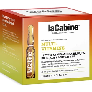 Высококонцентрированные ампулы для лица La Cabine Multivitamins мультивитаминные по 2 мл №10