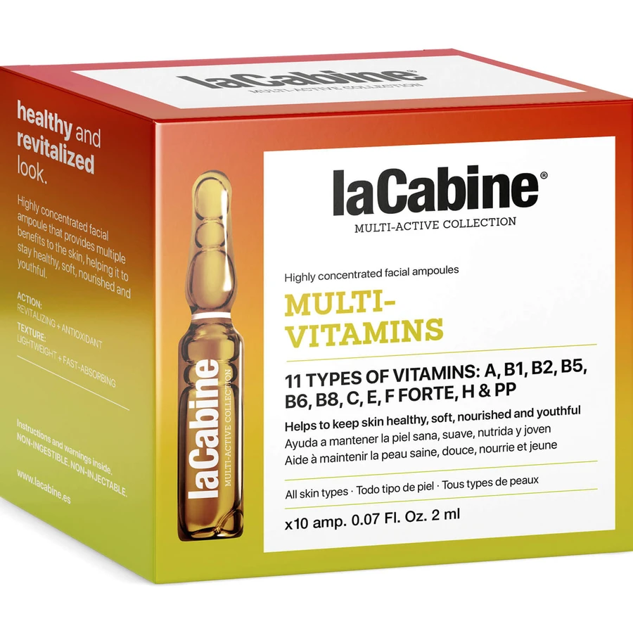 Высококонцентрированные ампулы для лица La Cabine Multivitamins мультивитаминные по 2 мл №10: цены и характеристики