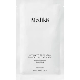 Маска для обличчя Medik8 Ultimate Recovery Bio Cellulose Mask відновлювальна біоцелюлозна з цинком в пакетиках 6 шт
