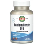 Цитрат кальцію та вітамін D3, Calcium Citrate D-3, KAL, 90 таблеток: ціни та характеристики
