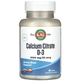 Цитрат кальция и витамин D3, Calcium Citrate D-3, KAL, 90 таблеток