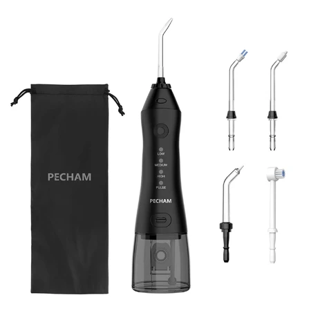 Іригатор для догляду за ротовою порожниною Pecham Travel Black PC-1581 : ціни та характеристики