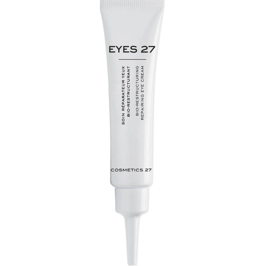Біо-крем для реструктурізації шкіри під очима Cosmetics 27 Eyes відновлюючий 15 мл: ціни та характеристики