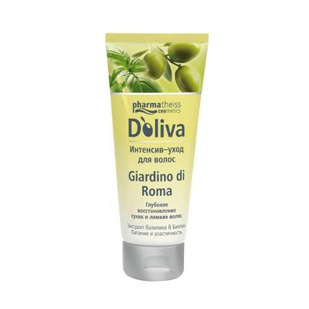Бальзам D'Oliva Giardino Di Roma для интенсивного восстановления сухих и ломких волос, 100 мл
