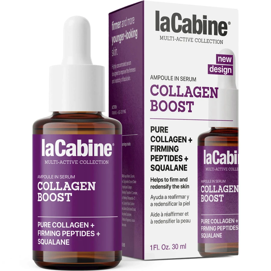 Сыворотка для лица La Cabine Collagen Boost с коллагеном для упругости кожи 30 мл : цены и характеристики
