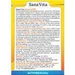 Сбалансированный мультивитаминный комплекс Sana Vita Супервит Актив таблетки общеукрепляющего действия №30: цены и характеристики