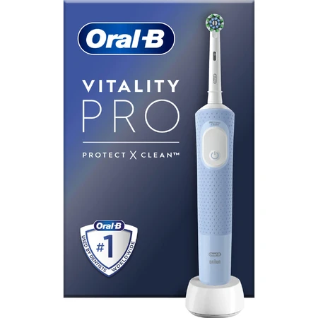 Зубная щетка электрическая ORAL-B Vitality Pro D100.413.3 3D Vapor Blue тип 3708: цены и характеристики