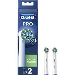 Насадки для електричної зубної щітки змінні Oral-B Cross Action EB50RX 2 шт