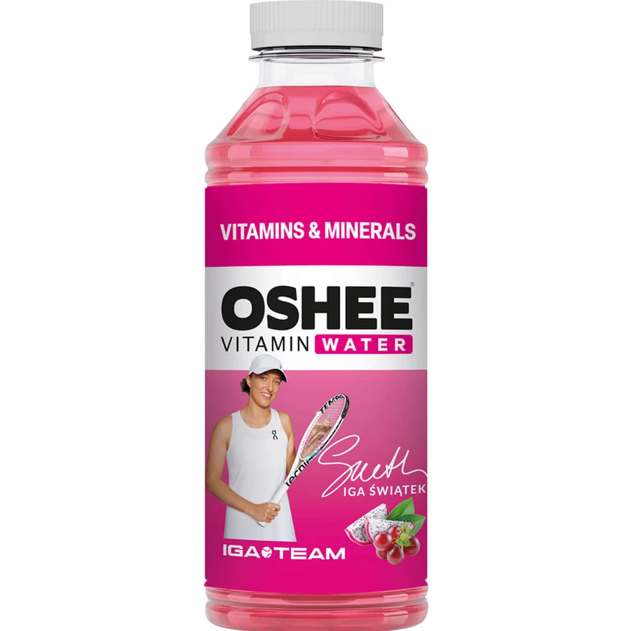Негазированный напиток Oshee Vitamin Water со вкусом красного винограда и питахаи 555 мл: цены и характеристики