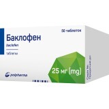 Баклофен табл. 25 мг №50