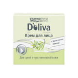 Крем для обличчя D'oliva для сухої і чутливої ​​шкіри, 50 мл