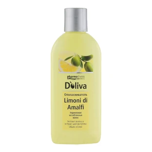 Ополаскиватель для волос D'Oliva Limoni Di Amalfi против выпадения волос, 200 мл