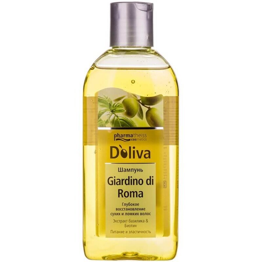 Шампунь D'oliva Giardino Di Roma для відновлення сухого ламкого волосся, 200 мл: ціни та характеристики