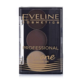 Eveline Cosmetics All In One Professional Eyebrow Set Профессиональный набор для стилизации бровей 01