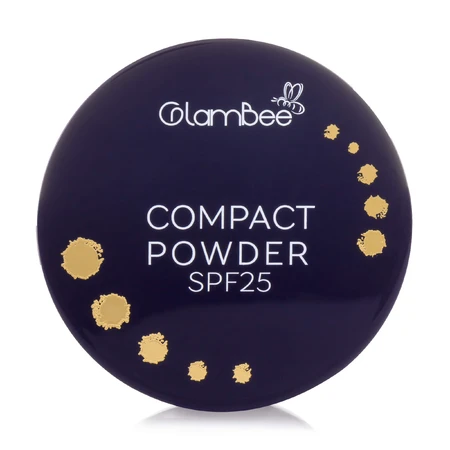 GlamBee пудра компактна SPF 25 Тон 02, 7,5г: ціни та характеристики