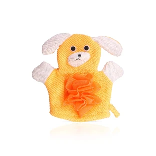 Honey Bunny Губка банна дитяча рукавичка Собачка