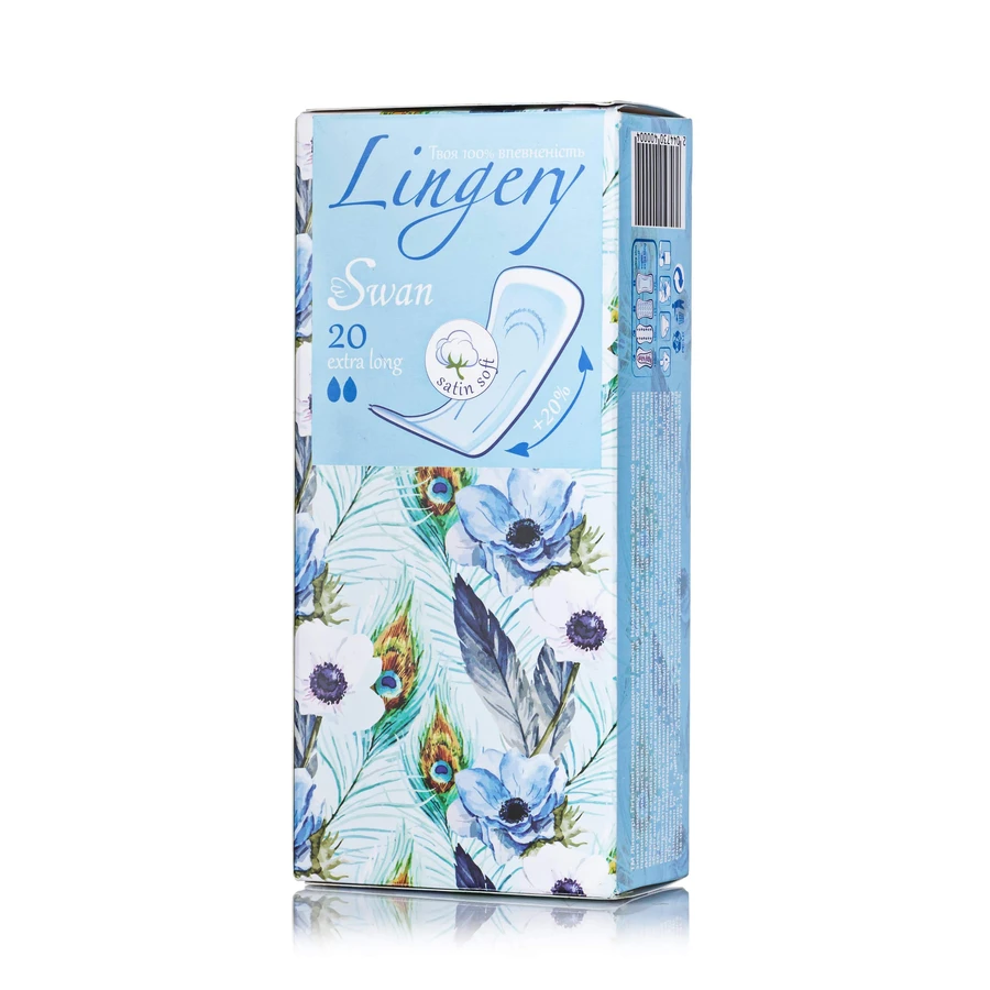 Lingery прокладки ежедневные Swan soft extra long 20шт: цены и характеристики
