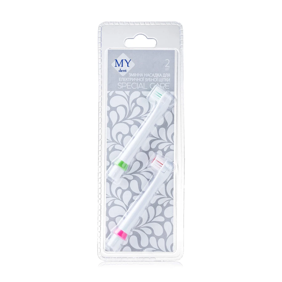 MAY dent Насадки для электрической зубной щетки Special care 2шт., Блистер: цены и характеристики