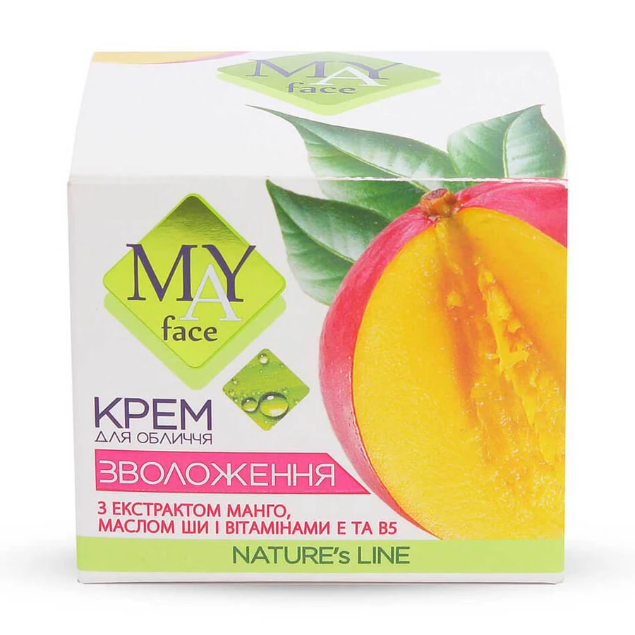 MAY face Natures Line Крем для обличчя манго, Зволоження 24 години, 50 мл: ціни та характеристики
