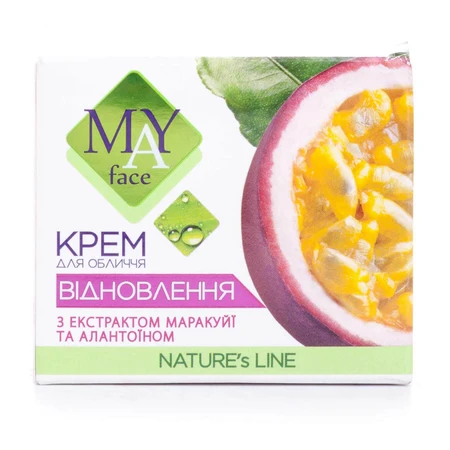 MAY face Natures Line Крем для обличчя маракуя, Відновлення 24 години, 50 мл: ціни та характеристики